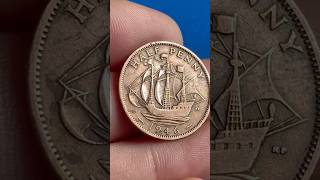 Lovely ? 1946 George Vi British Half Penny ?? #coin #numismatics #money