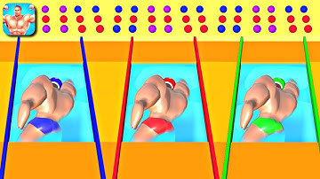 Muscle Race 3D Max level Gameplay Walkthrough Part - 05 (iOS,Android) All levels