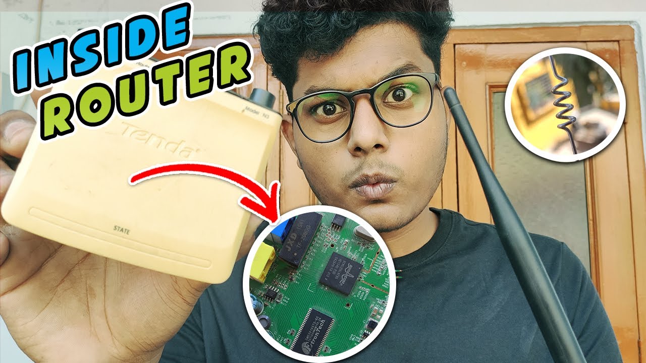 WHAT'S INSIDE A ROUTER | SHOCKING !! - YouTube