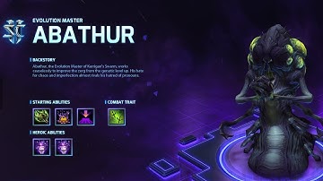 Abathur Hero Abilities Preview - Heroes of the Storm Alpha