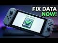 How to Fix Nintendo Switch Corrupted Data Fast!
