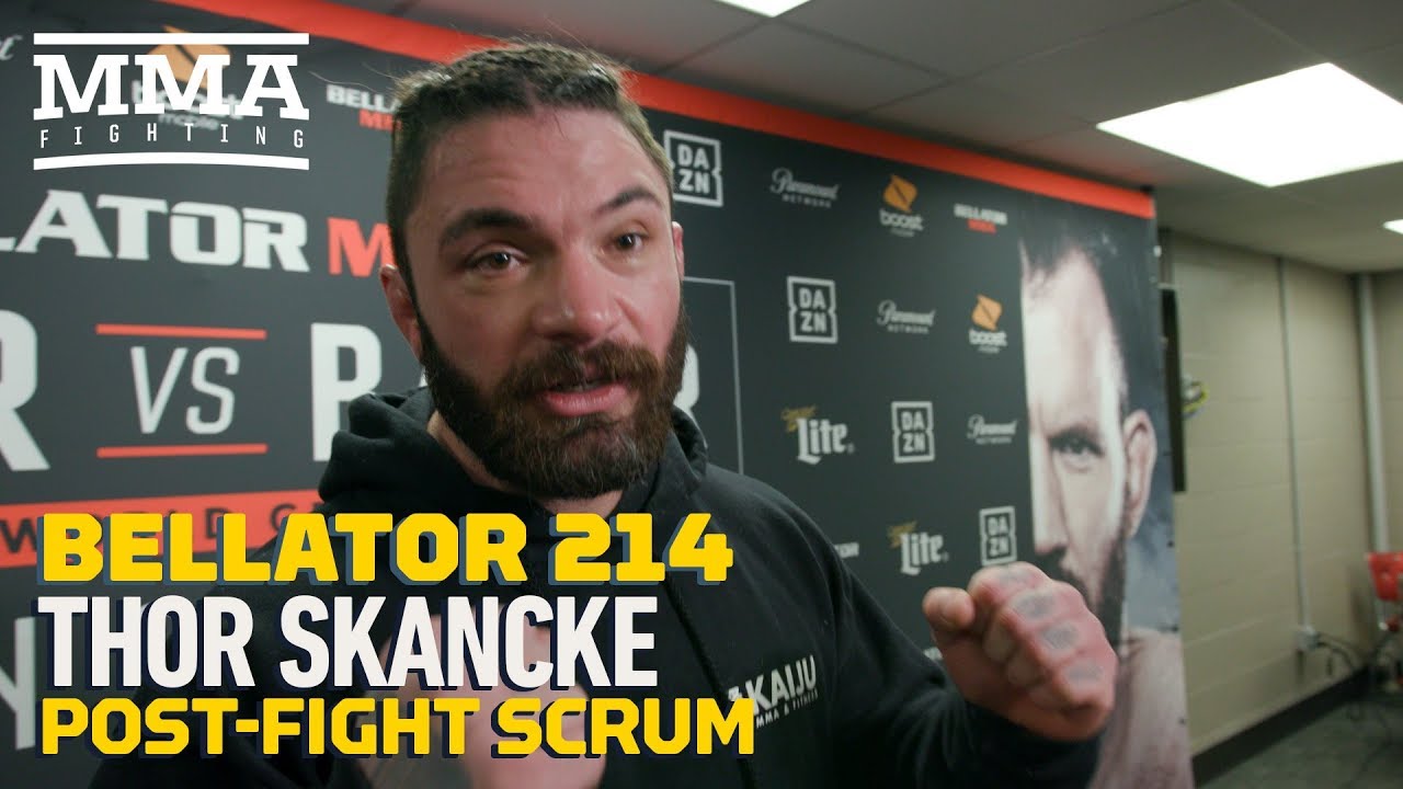 Bellator 214: Thor Skancke Explains Zany Weigh-In, Perils of His Name, Honoring Shooting Victims
