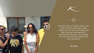 Next Level Holiday Experiences With The Karma Group | Mr. Iyer