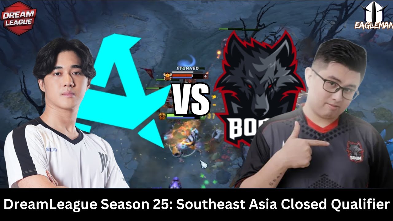 Ghfu AURORA GAMING vs BOOM ESPORTS | DreamLeague Season 25 SEA CLOSED ...