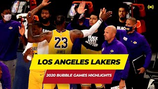 Best plays of Los Angeles Lakers in Orlando | NBA Restart | Seeding games | Bubble Games |  Playoffs