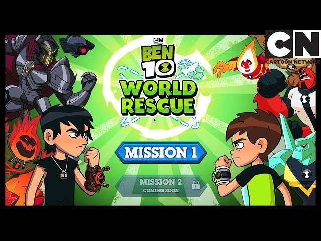 Ben 10 Français | Gameplay du jeu Ben 10 sauve le monde | Cartoon Network -  YouTube