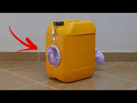 فيديو: كيف تصنع مكيف هواء منزلي الصنع؟