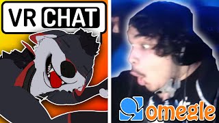 OMEGLE FORCED ME TO ████! - VRChat Furry Invades Omegle: Episode 43