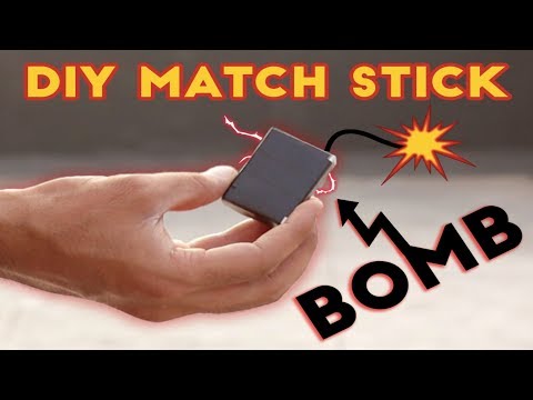 Comment faire DIY Matches bombe