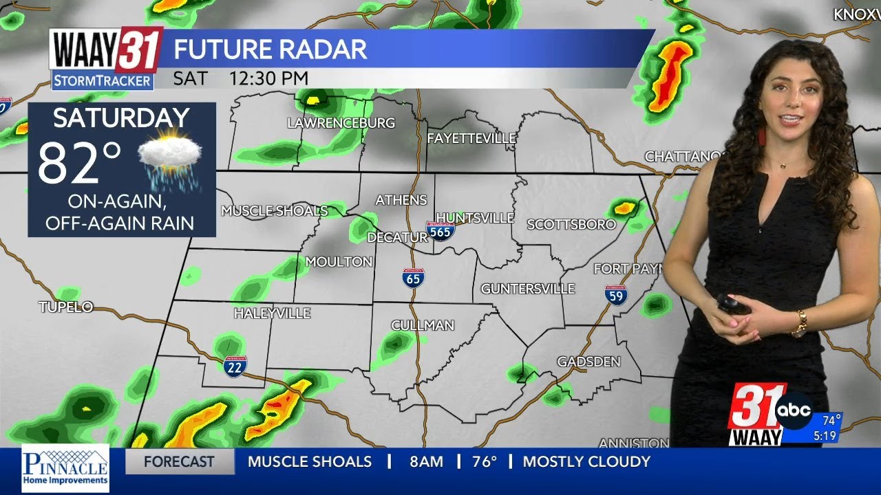 Tracking rain and storms through the weekend - YouTube