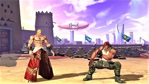 Geese Howard vs Ralf Jones (Hardest AI) - KOF XIV