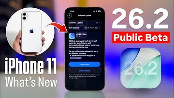 iOS 26.2 Public Beta on iPhone 11 - What’s New iPhone 11 iOS 26.2 Public Beta- New Features