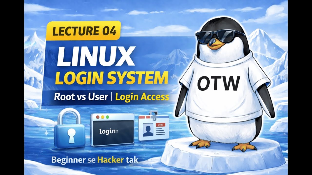 Linux Login System Explained🔥(Hindi) | Root vs Normal User & File Navigation