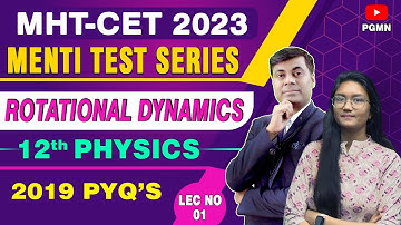 Rotational Dynamics 2019 PYQ