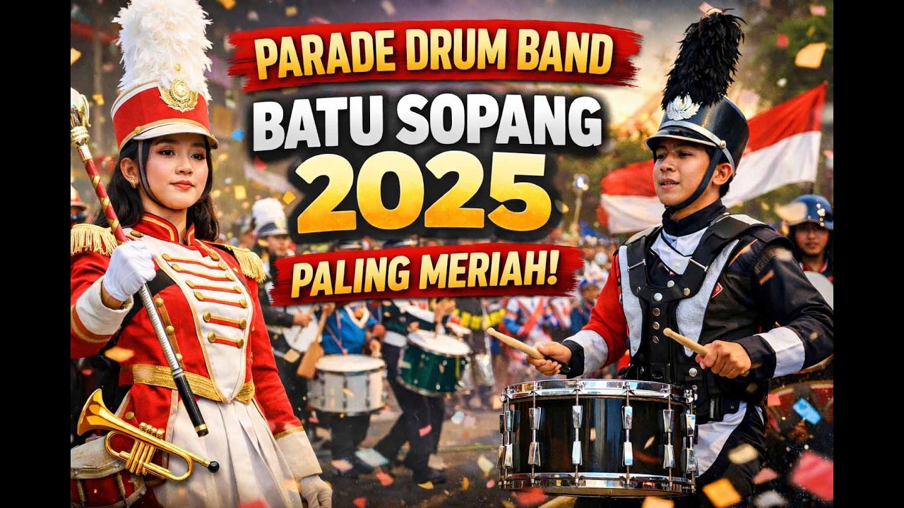 FULL SHOW 🎺 Parade Drum Band Batu Sopang 2025