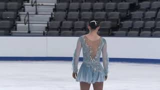 Amelie Wilson-Bivera | Senior Women Short Program | 2025 Eastern Sectional Singles Final