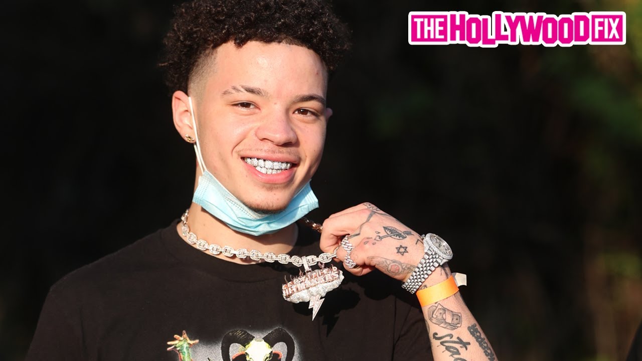 Lil Mosey Reacts To Dixie D'Amelio Dating Noah Beck At Malu Trevejo's 18th Birthday Mansion Party