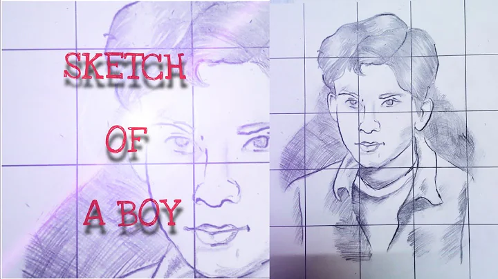 Sketch of a boy | Rishu Prasad