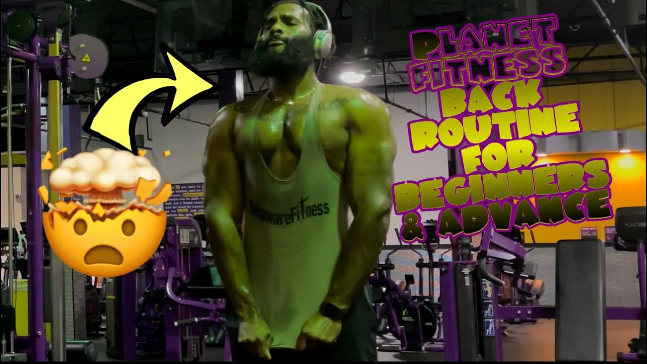 FITNESS BACK ROUTINE FOR BEGINNERS & ADVANCE YouTube