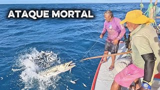 (Guerreiros Do Mar) IMPRESSIONANTE A QUANTIDADE DE PEIXES QUE TINHA NESSE PESQUEIRO, SÓ OS BRUTOS !