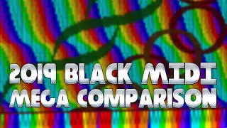 Official 2019 Black MIDI Mega Comparison | Benchmarks | Impossible Piano | Hosted by @MusiMasta