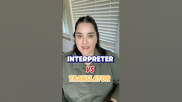 Do you know the difference between an interpreter and translator ?  #LatinaCreator #LanguageAccess