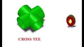 HOW TO MODEL CROSS TEE IN SOLIDWORKS