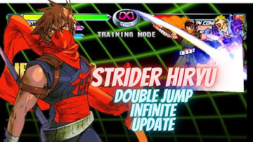 MvC2 - Strider Hiryu Double Jump Infinite Update