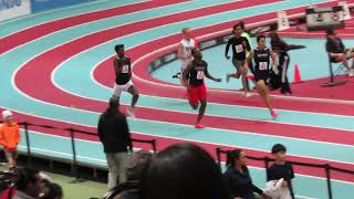 Wyatt Skidmore cruises to an indoor 400m PR at the 2023 Great Southwest Indoor Meet