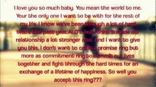 promise ring proposal disney