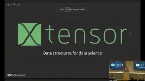 July 2017 BayPiggies at LinkedIn: Data Science Night --  Xtensor and Jet with Wolf Vollpr