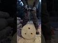 Turn ONE Log Into a Stove! 🪵🔥 (Ultimate Campfire Hack)