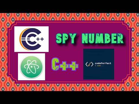 C++ :: Harshad/Niven Number in Atom text editor :: codePerfect #atomtexteditor #cpp #harshadnumber