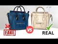 Real✅ VS FAKE❌ Celine Luggage Nano tote: A COMPARISON ***WHAT TO LOOK FOR