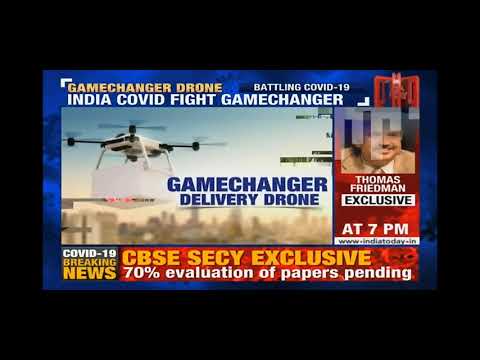 India Today Interview with Tsalla Aerospace on Medical drone delivery. - video from Tsalla Aerospace Technologies