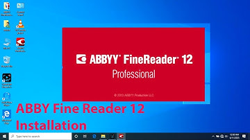 Abby Fine Reader Installation