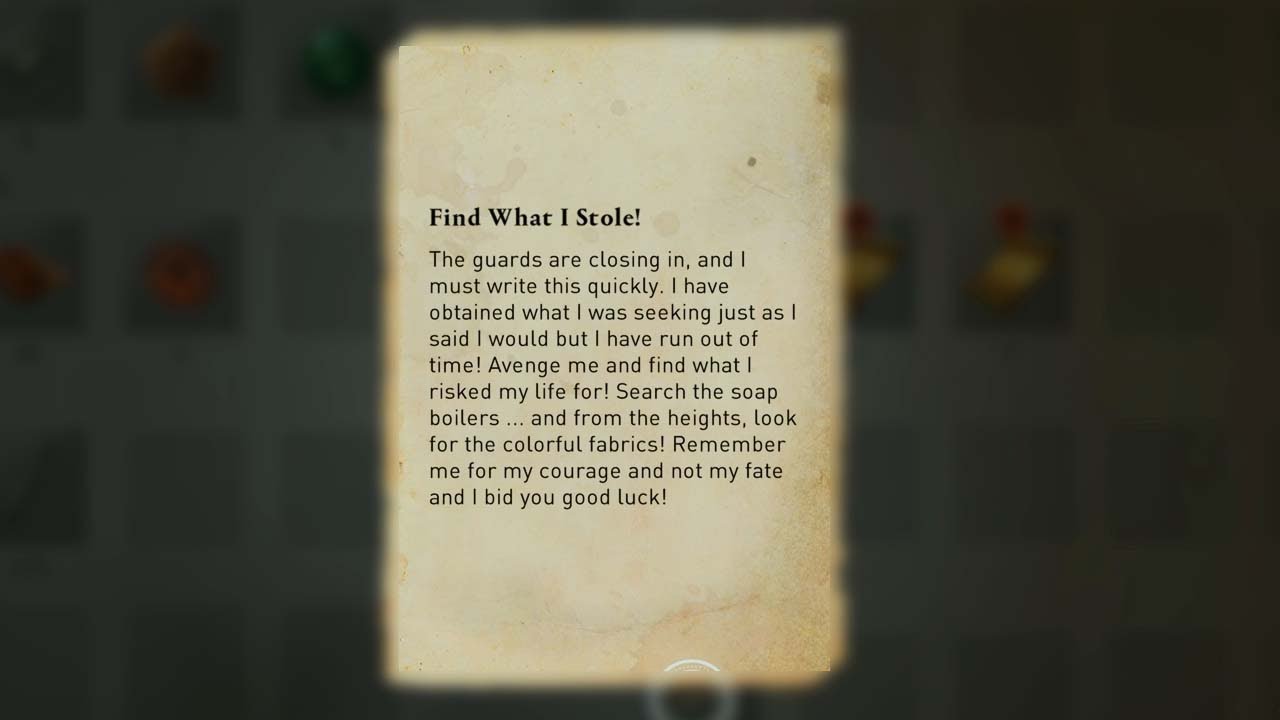 How to Complete Find What I Stole Enigma in Assassin's Creed Mirage (Find What I Stole Enigma Guide)