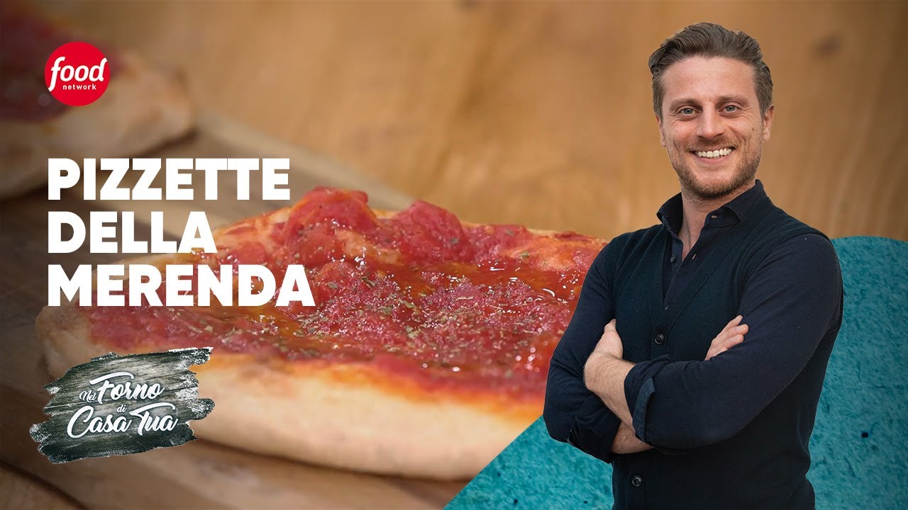 Pizzette della Merenda | NEL FORNO DI CASA TUA | #incucina con Fulvio Marino