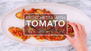 Bruschetta With Tomato And Basil