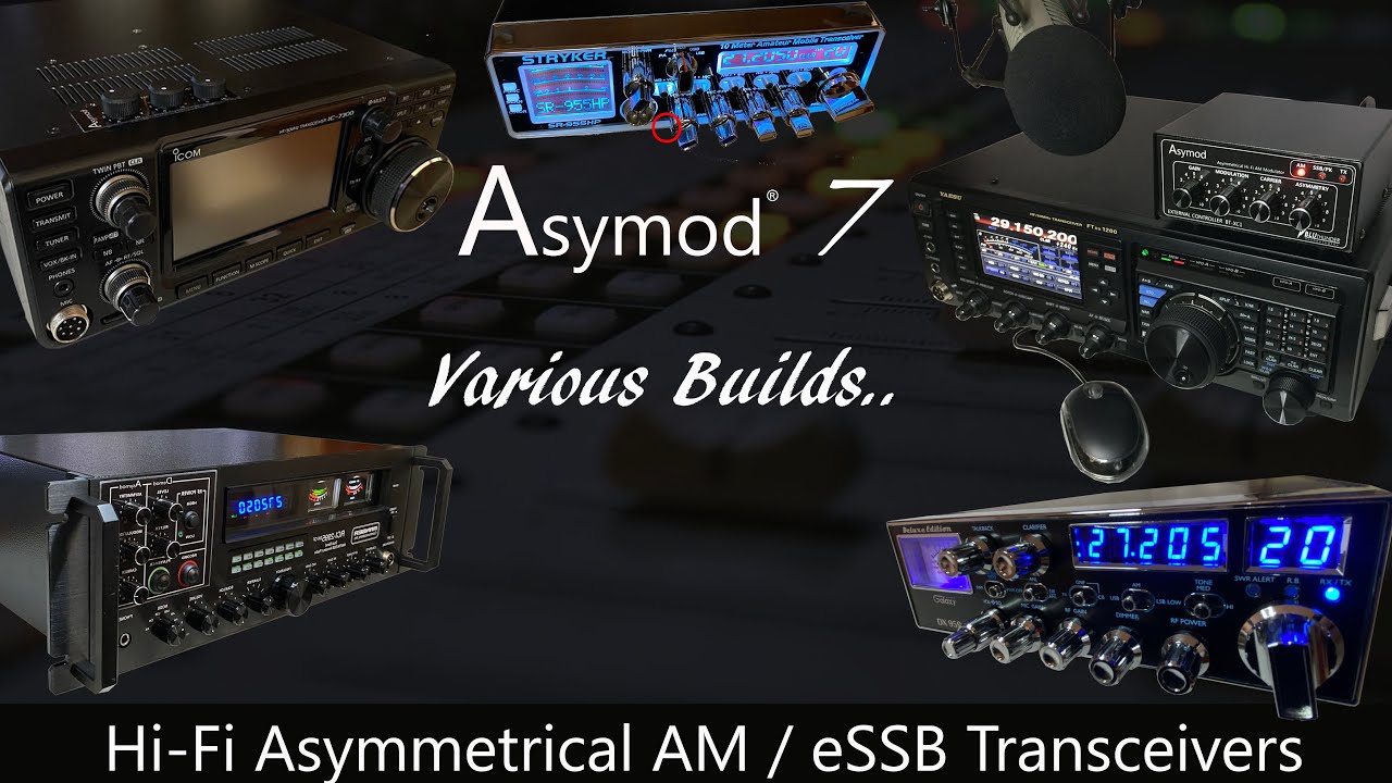 Asymod Hi Fi Radio Compilation of Various Builds - YouTube