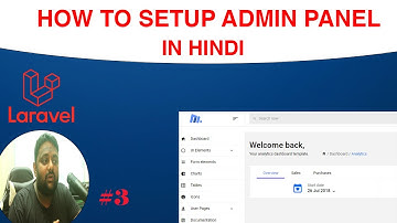 Admin Panel setup in Laravel 9- In Hindi #3