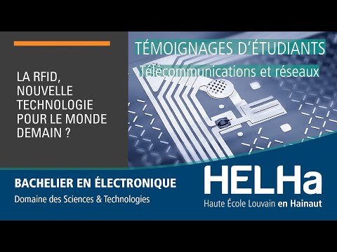 HELHa Témoignage d'étudiants - Projet en télécommunication et réseaux : La RFID