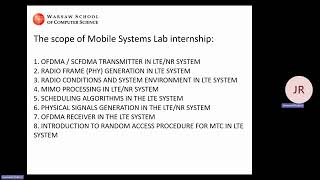 Presentation of Internship in Mobile Systems Lab at Warsaw School of Computer Science screenshot 3