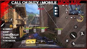 Call Of Duty Mobile Mod Apk | Global, Garena, VNG | ANDROID, IOS | Aimbot, Magic Bullet, Wall Hack