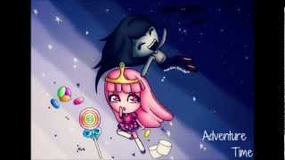 SAI Drawing Progress: Chibi Marceline and PB