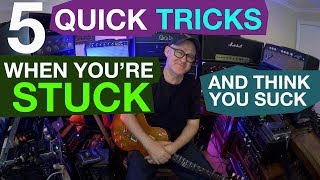 5 Quick Tricks When You're Stuck | Tim Pierce | Guitar Lesson | How To Play