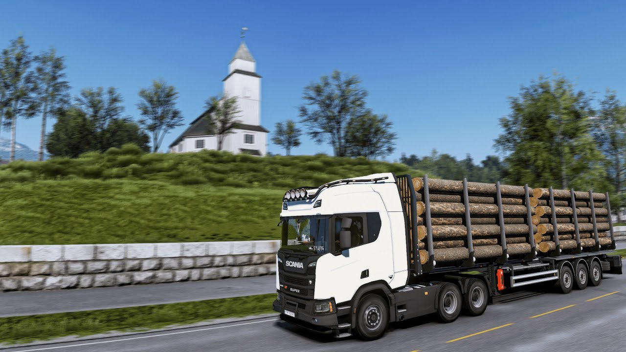 Realistic Driving Scania 460R XT Euro Truck Simulator 2 POV Drive 4K 1.57 + Wheel Cam - Promods 2.80
