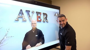 AVer EP65 Interactive Flat Panel with Zoom Rooms