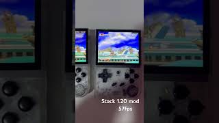 Stock mod vs MuOS Rg35xx 2024#retrogaming #rg35xx