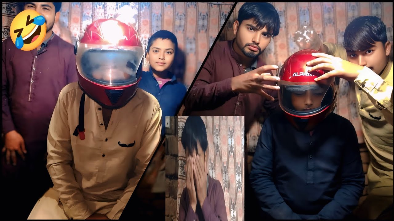 🙈Helmet challenge video funny 🤣 8.1. 2026